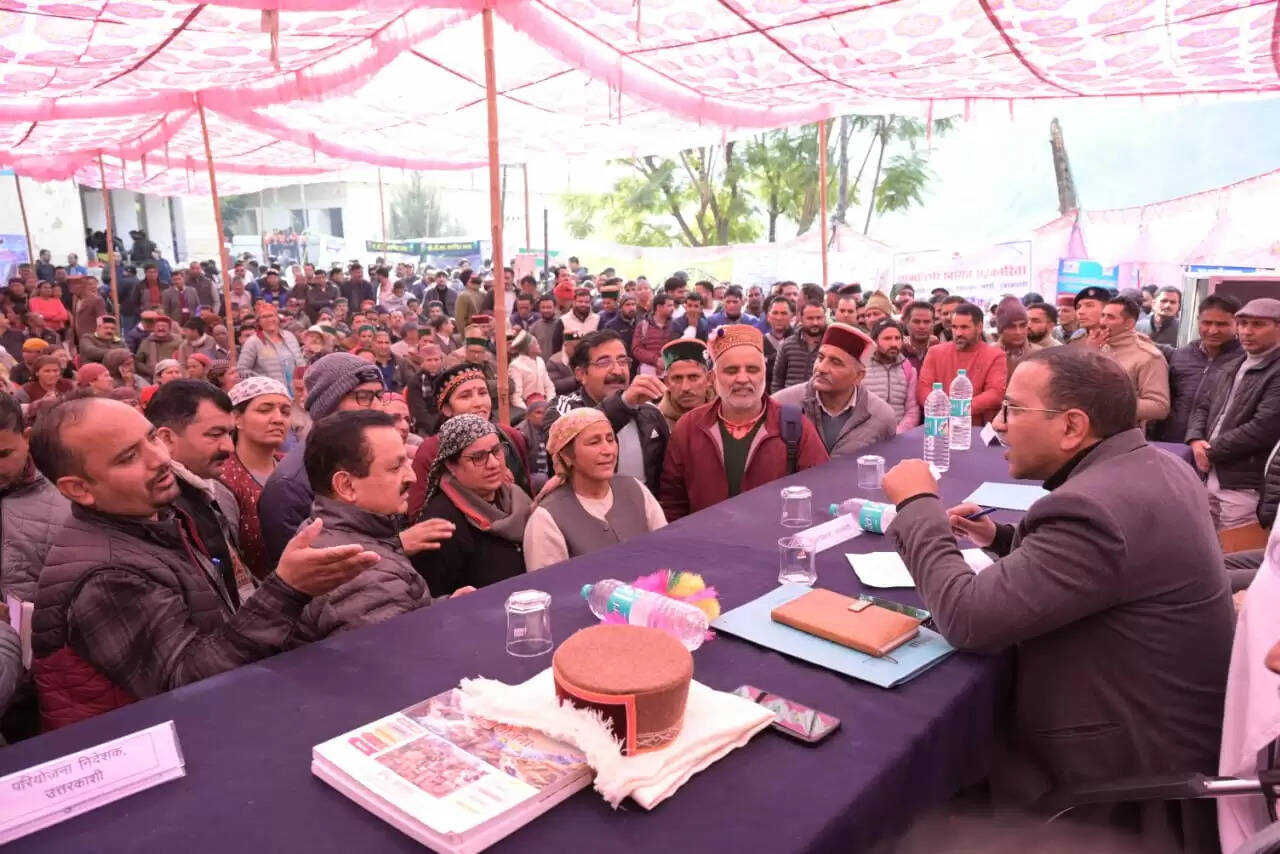 हिमाचल की सीमा से सटे आराकोट तक पहुंची जन-जन&nbsp; सरकार