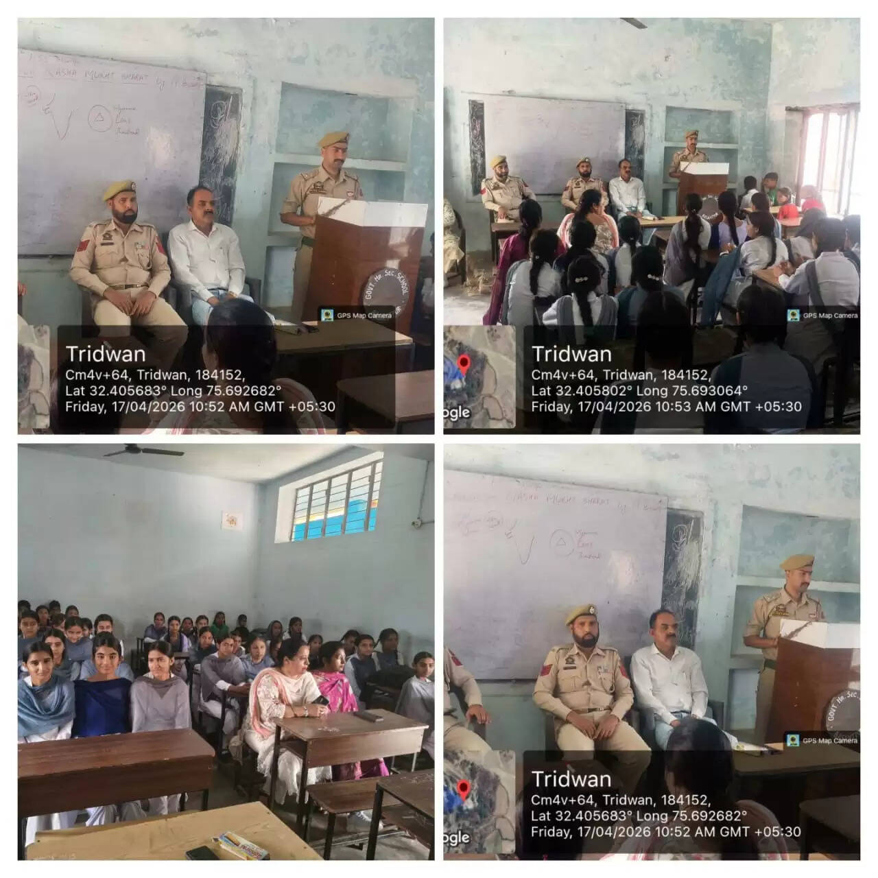 नशा मुक्त अभियान के तहत बसंतपुर स्कूल में जागरूकता कार्यक्रम, युवाओं को दिया नशे से दूर रहने का संदेश