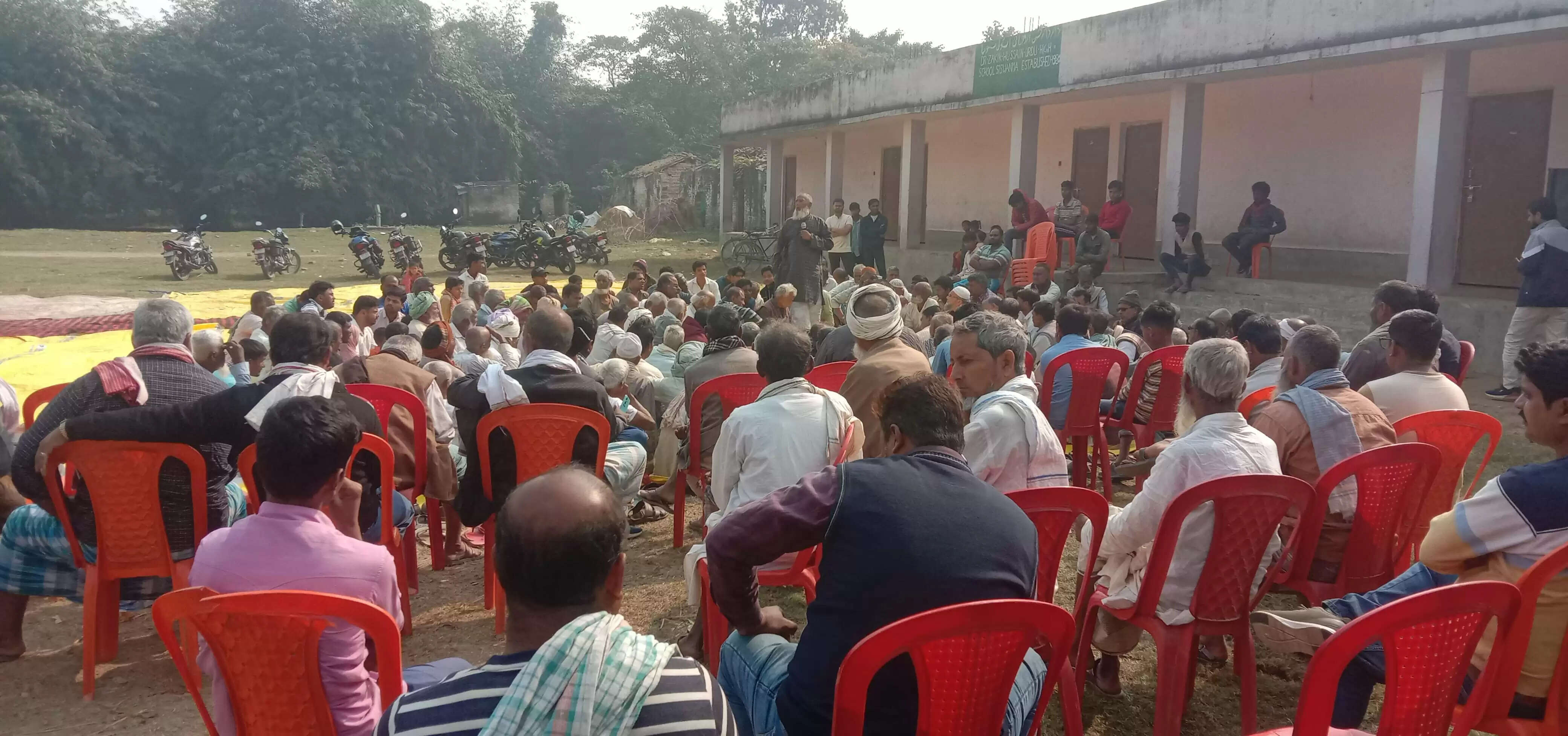 सिकरहना नदी पर हो रहे बांध निर्माण से लाखों लोग होंगे विस्थापित