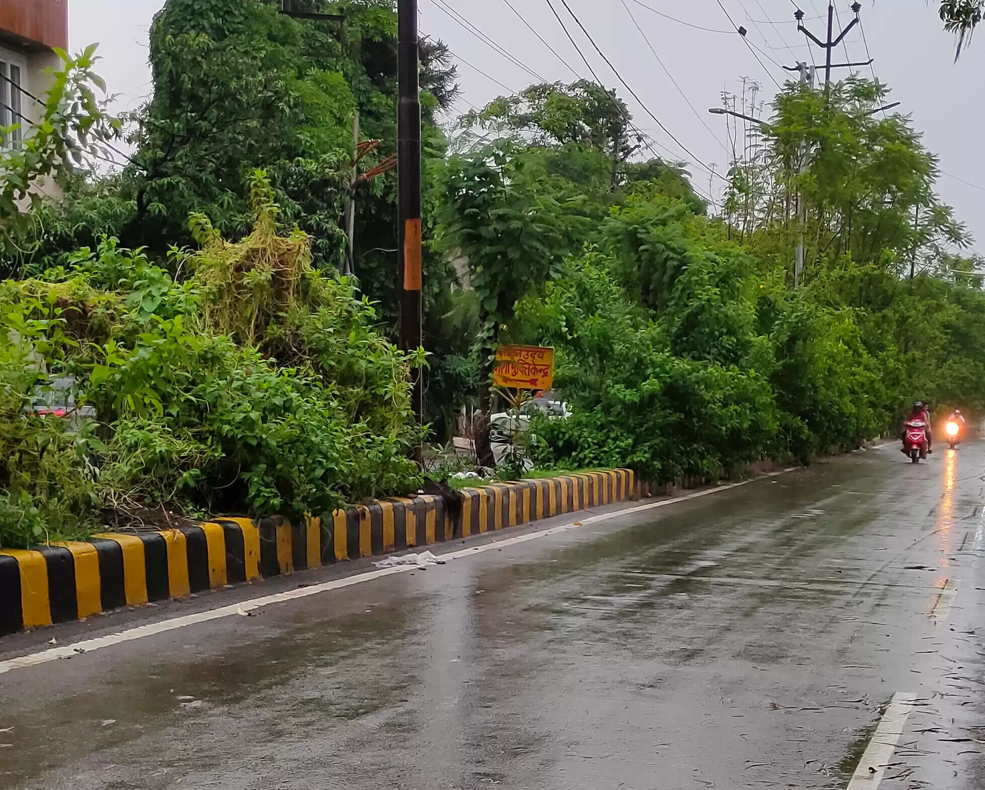 मुरादाबाद में दोपहर तक रुक-रुक कर हुई बारिश ने लोगों को मानसून का एहसास कराया
