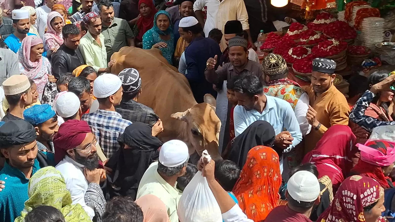 ख्वाजा साहब की दरगाह के बाहर हुई भगदड़, भीड़ में महिला ज़ायरीन दबीं