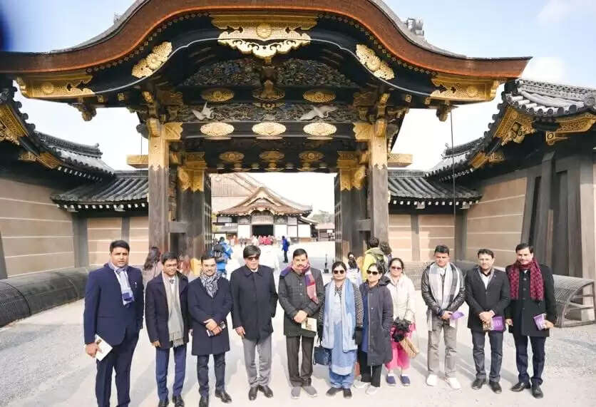 मुख्यमंत्री&nbsp;मोहन&nbsp;यादव ने जापान में ऐतिहासिक&nbsp;मंदिरों&nbsp;और कैसल का किया भ्रमण