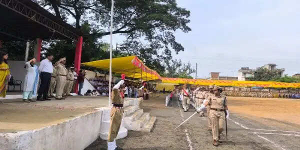 अनूपपुर: स्वतंत्रता दिवस पर होने वाली परेड की फुल ड्रेस रिहर्सल, विद्यार्थियों ने दी सांस्कृतिक कार्यक्रमों की प्रस्तुति