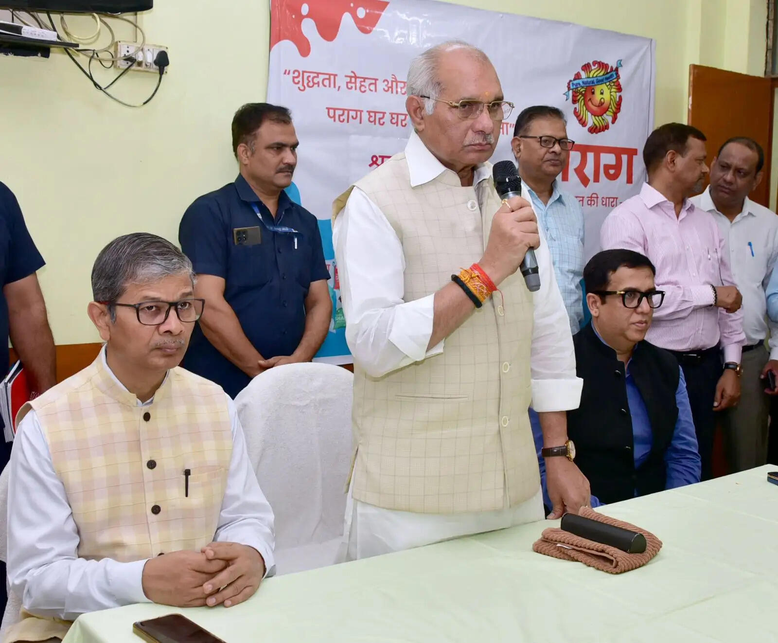 भूसा संग्रहण अभियान में लापरवाही करने वाले अधिकारियों पर होगी कड़ी कार्रवाई : धर्मपाल सिंह