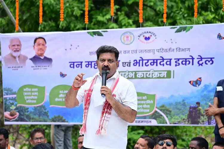 भोरमदेव में इको-टूरिज्म को मिली नई पहचान, उप मुख्यमंत्री ने वन महोत्सव और छह किमी लंबे इको ट्रेल का किया शुभारंभ
