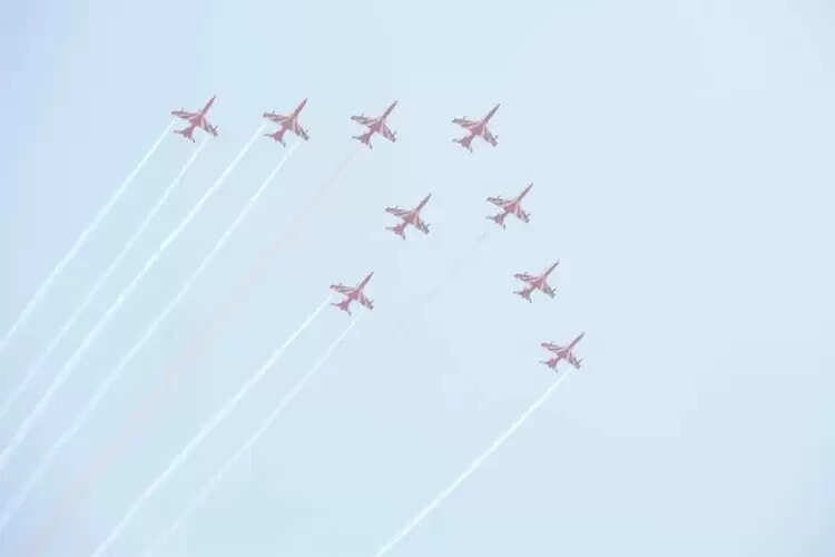 छत्तीसगढ़ राज्योत्सव पर वायु सेना की टीम का रोमांचक एयर शो, आसमान में गूंजा 'जय जोहार'