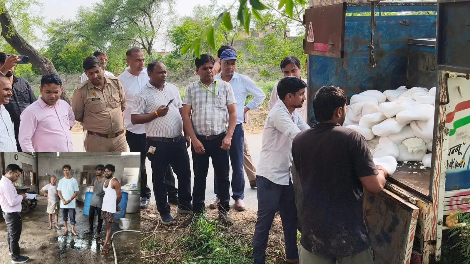 अस्वच्छ परिस्थितियों में बन रहे 1200 किलो पनीर और 3000 लीटर दूध काे कराया नष्ट, डेयरी सील