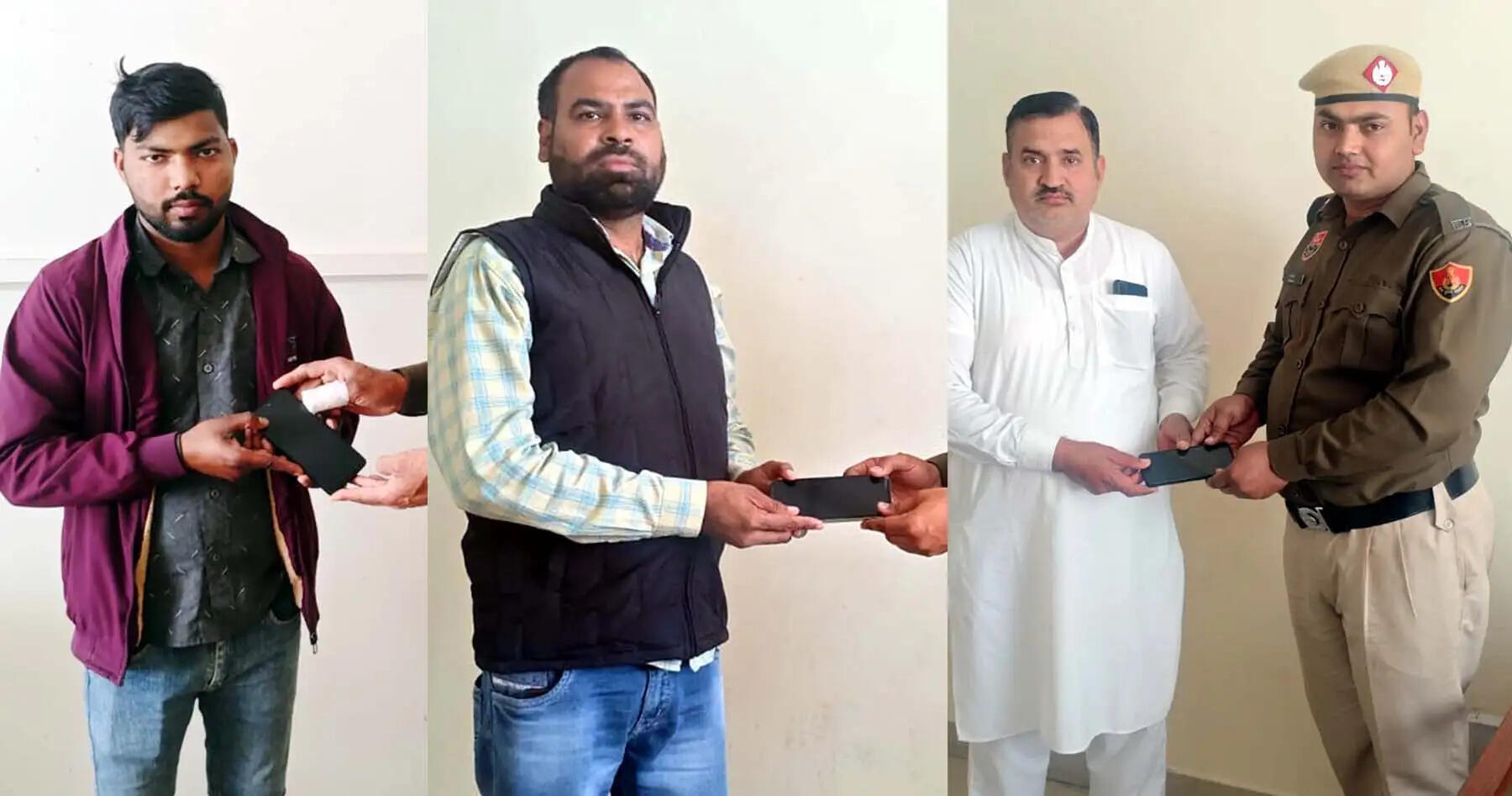 गुरुग्राम: मानेसर की साइबर सेल पुलिस ने पांच लाख के गुम हुए मोबाइल ढूंढे