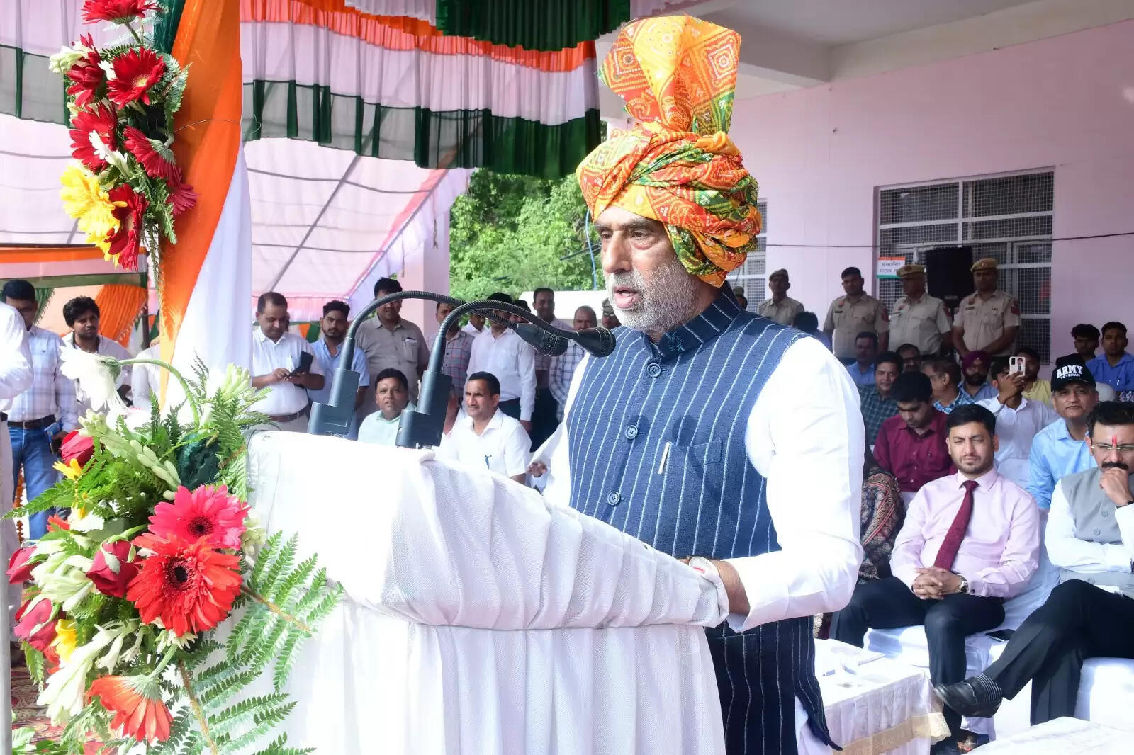 पलवल : पूरा देश तिरंगे के रंगों में रंगा, सभी शहीदों को याद कर किया नमन:गुर्जर