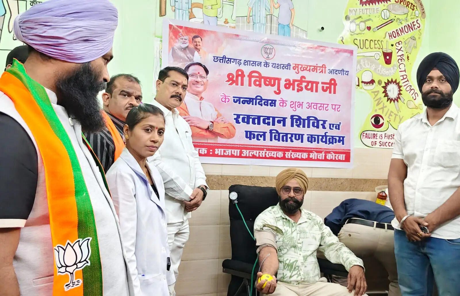 सीएम साय के जन्मदिवस पर कोरबा में सेवा का संगम, भाजपा ने मनाया ‘सेवा-सुशासन-संकल्प दिवस