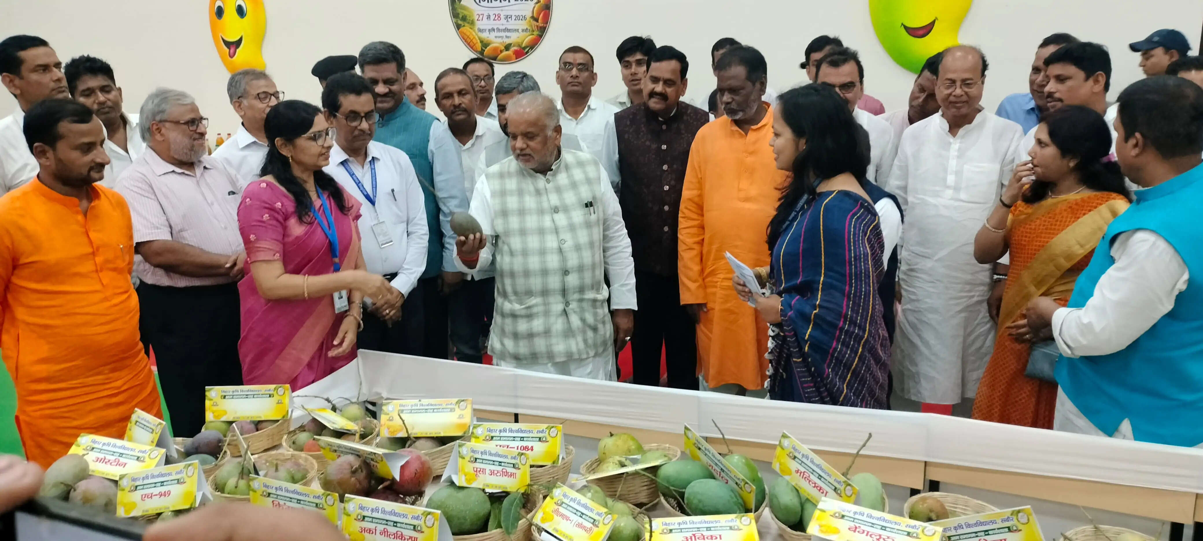 राष्ट्रीय आम समागम, मंत्री ने किसानों की मेहनत को सराहा