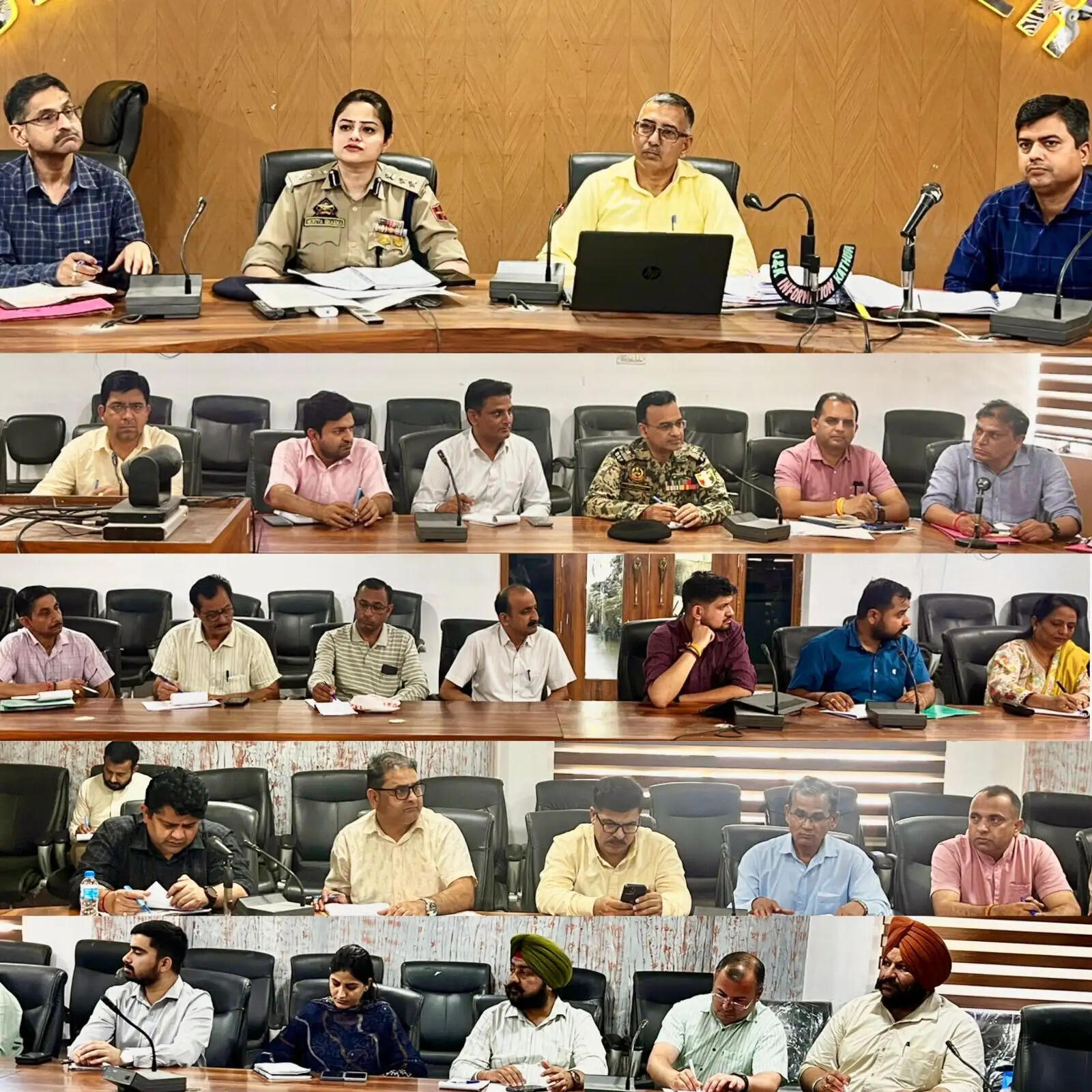 कठुआ में नशा मुक्ति अभियान की समीक्षा, सख्त निर्देश जारी