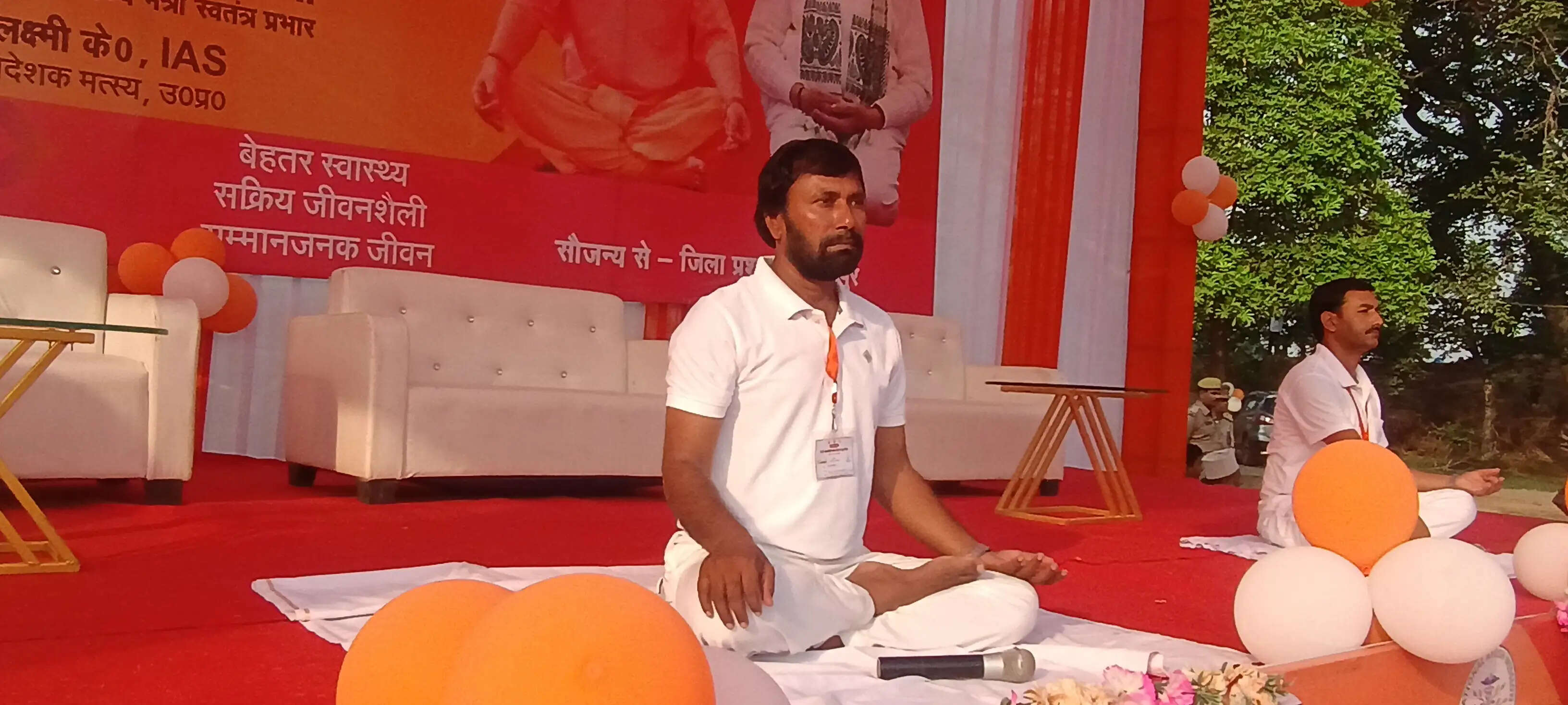 योग केवल व्यायाम नहीं, बल्कि स्वस्थ जीवन जीने की एक संपूर्ण पद्धति है: गिरीश चंद्र यादव