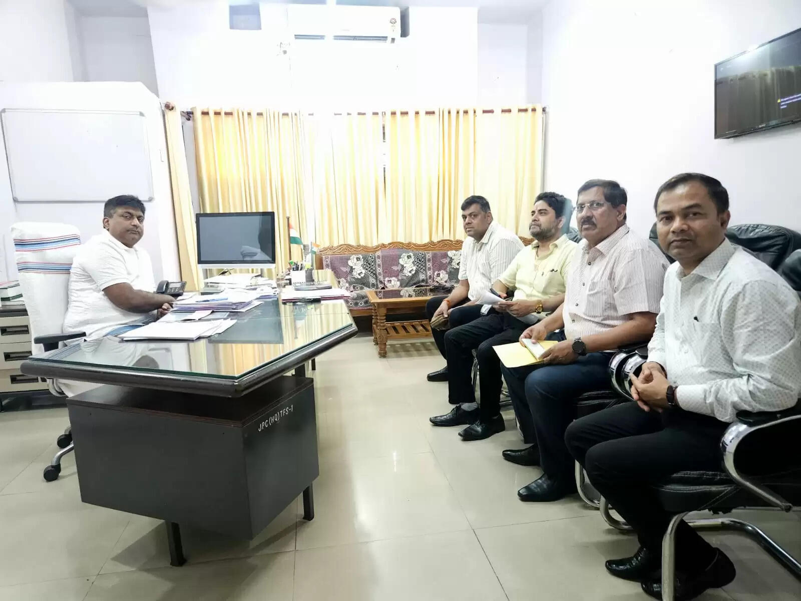 खान व्यवसायियों की समस्याओं को लेकर पॉल्यूशन बोर्ड पहुंचा चेंबर