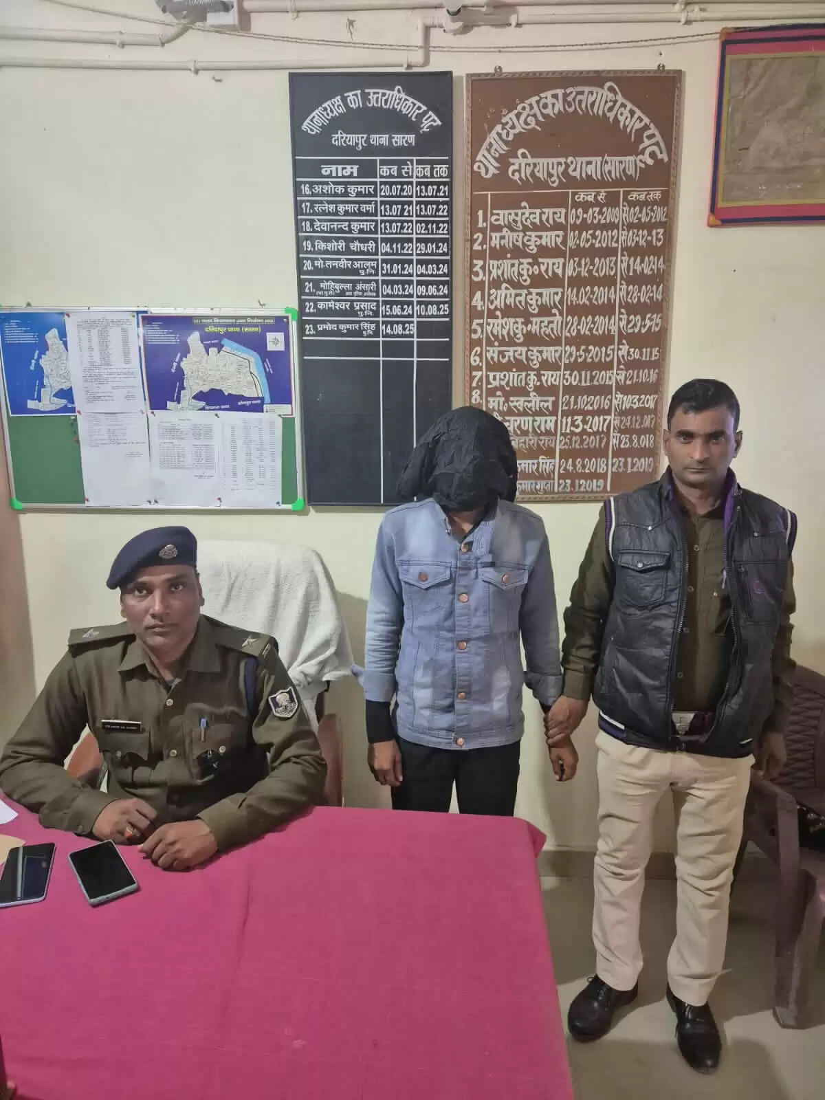 सारण पुलिस ने सुलझाई दरियापुर हत्याकांड की गुत्थी