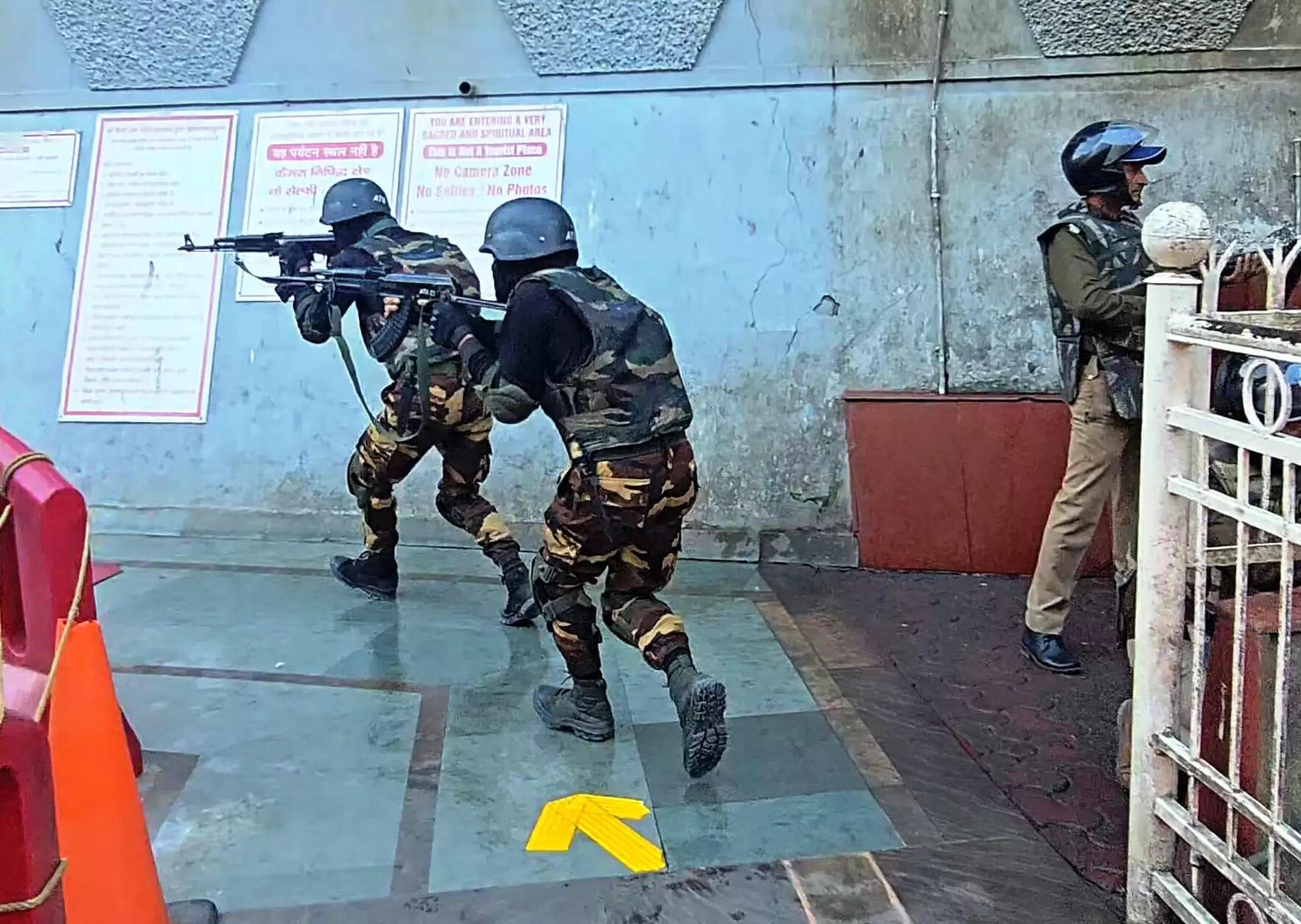 कैंची धाम में नैनीताल पुलिस की मॉक ड्रिल,त्वरित तैयारियों को परखा