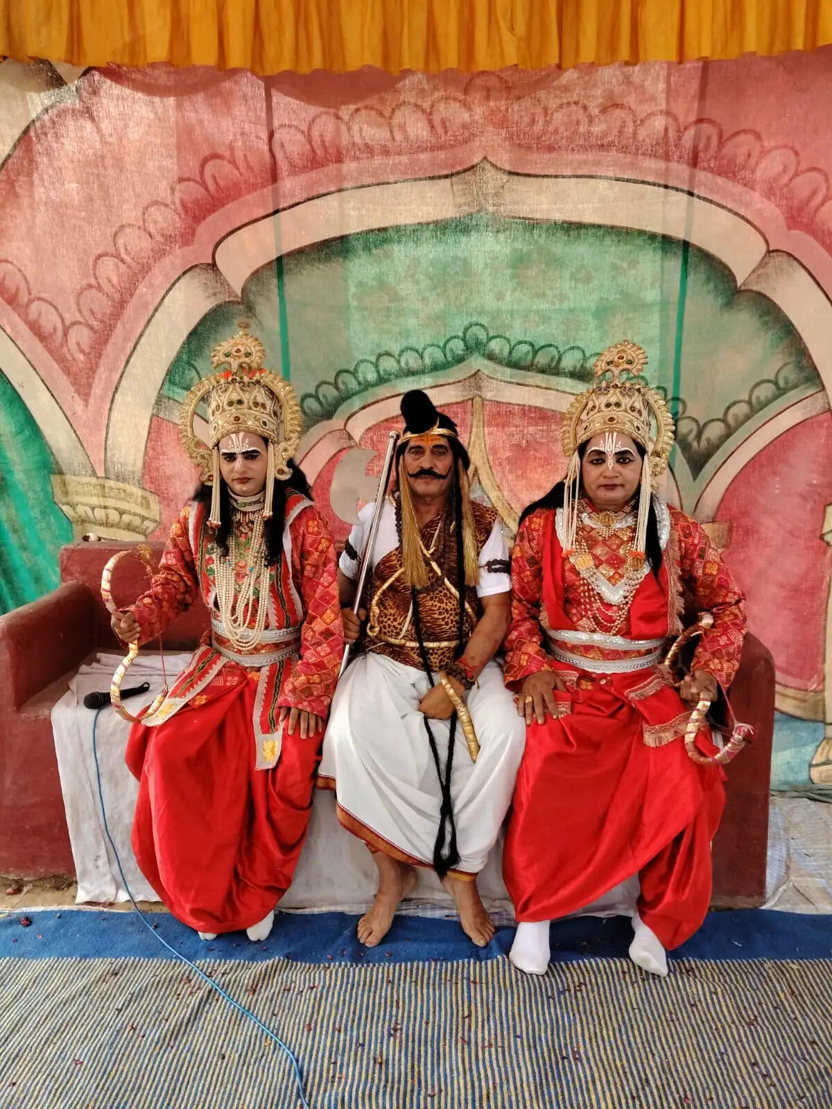 धनुषभंग लीला व परशुराम–लक्ष्मण संवाद देखने को भोर तक डटे रहे दर्शक