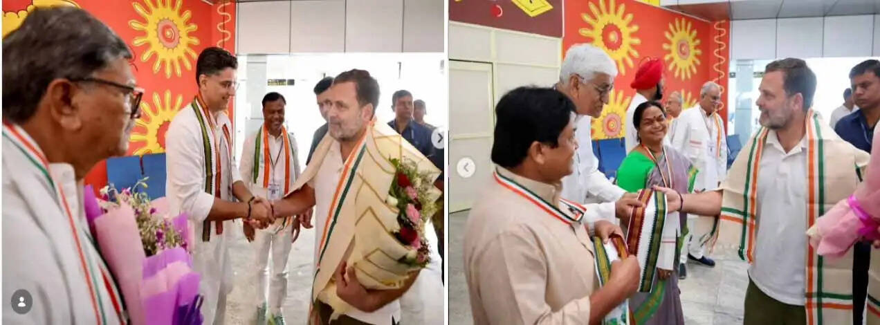 छत्तीसगढ़ पहुंचे&nbsp;राहुल गांधी,&nbsp;संगठनात्मक गतिविधियों की करेंगे समीक्षा