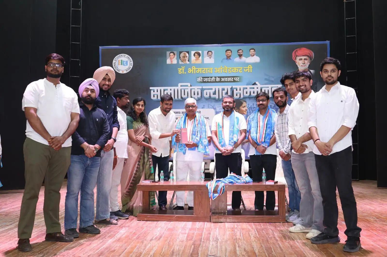 अंबेडकर जयंती पर एनएसयूआई ने “सामाजिक न्याय सम्मेलन” का किया आयोजन