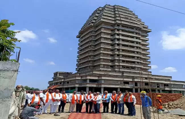 कुरुक्षेत्र: 18 मंजिला गीता ज्ञान मंदिर में दिखा राष्ट्र प्रेम व श्रद्धा का अनूठा संगम