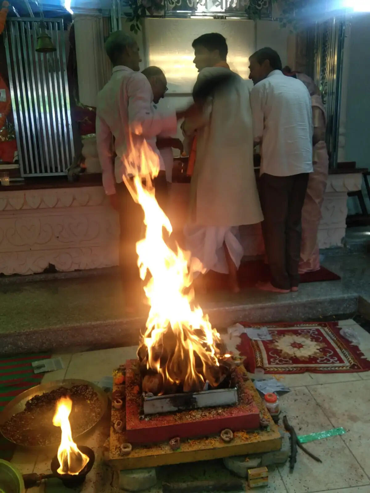 श्री रामदेव बाबा जन्मोत्सव : हवन-पूजन के बाद बाबा को 56 भोग अर्पित