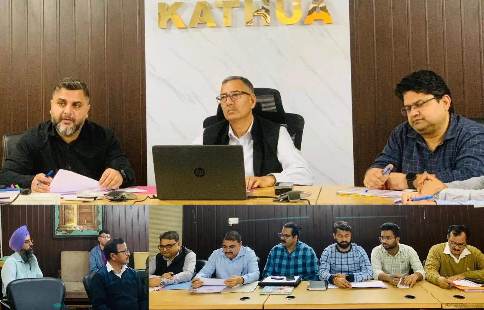 कैपेक्स कार्यों की समीक्षा, गुणवत्ता में कमी पर ठेकेदार होंगे ब्लैकलिस्ट-डीसी कठुआ