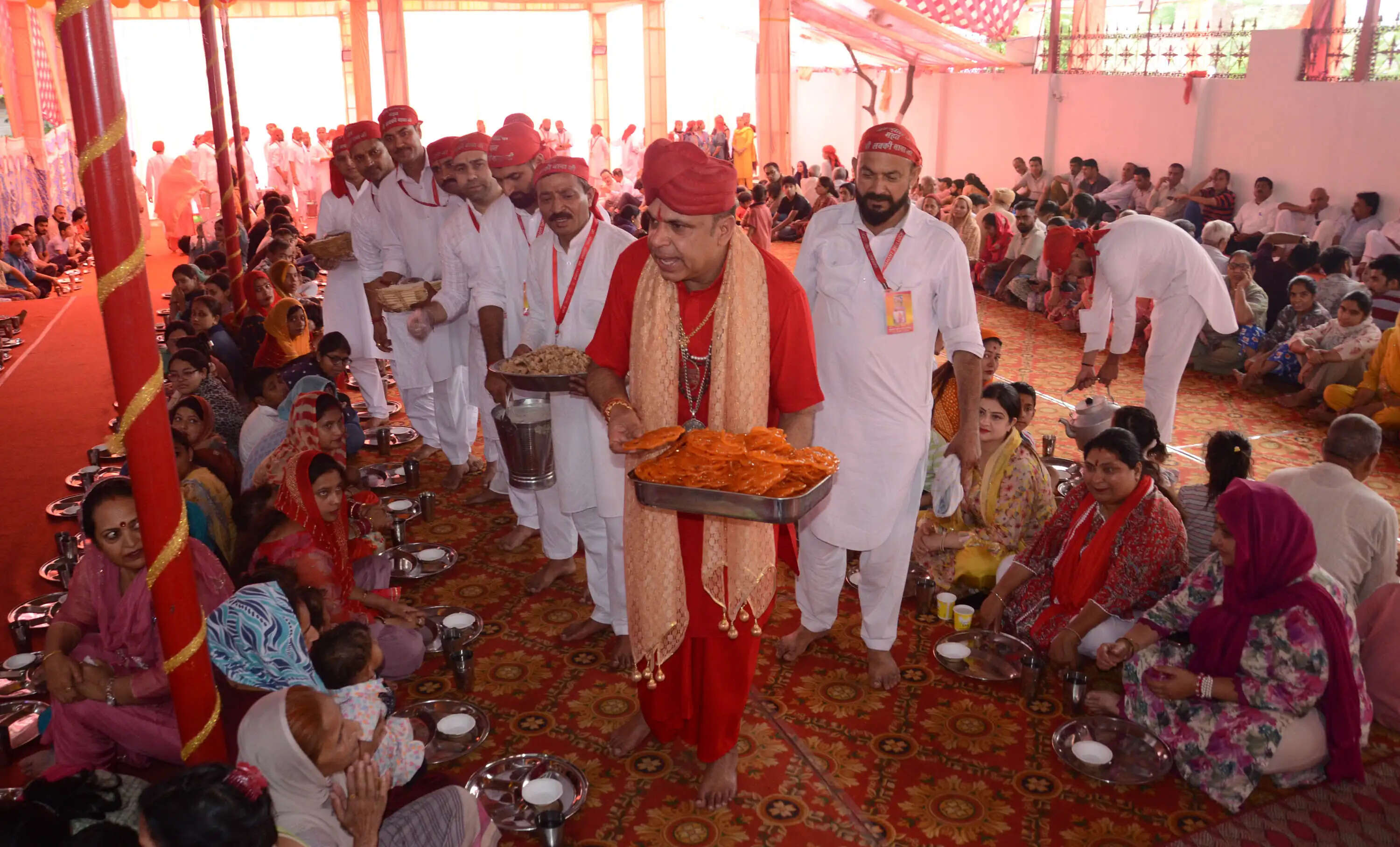 वैष्णो माता मंदिर भगवती नगर में 28वां विशाल भंडाराण