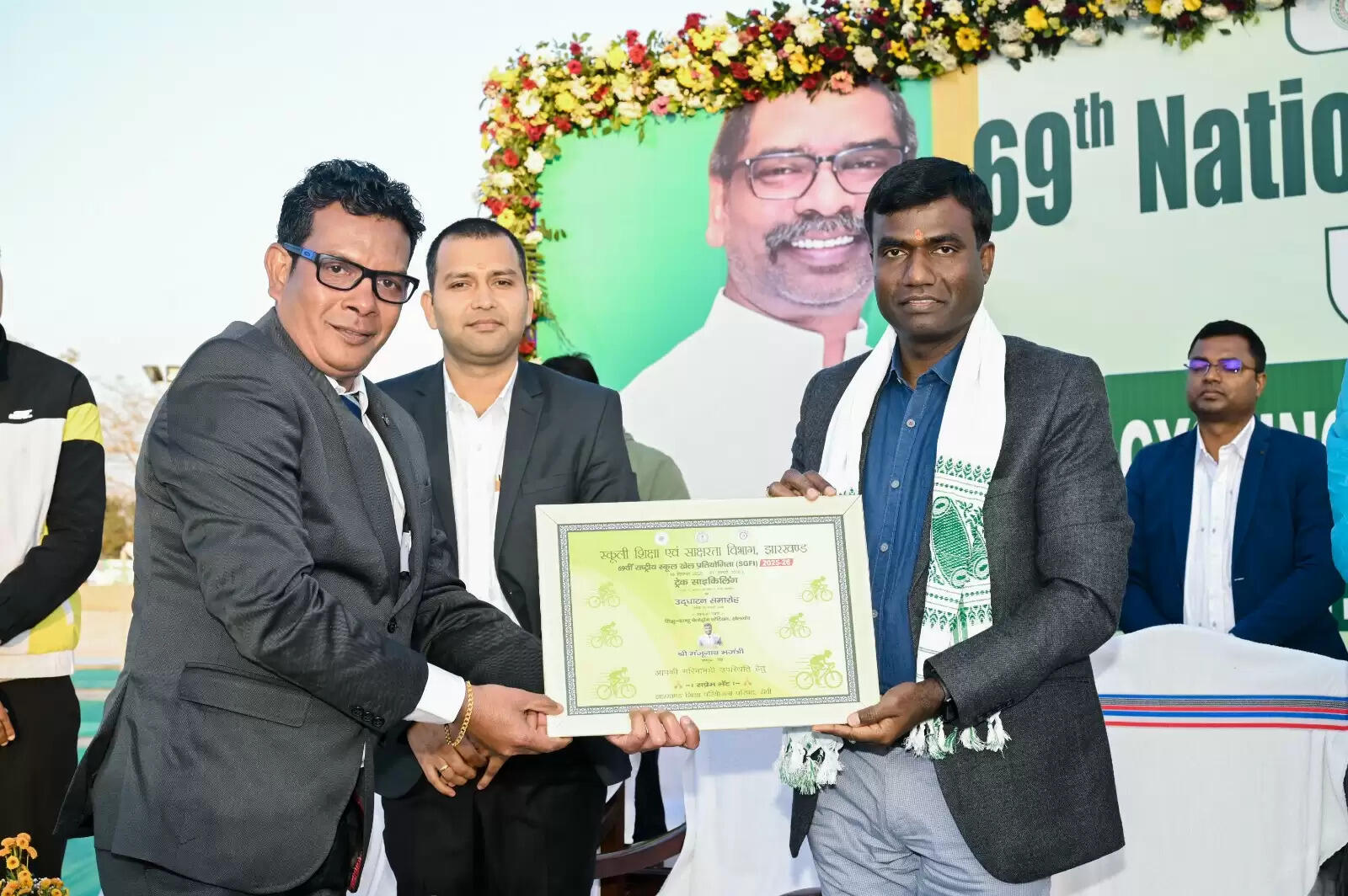 राष्ट्रीय स्कूली ट्रैक साइक्लिंग में झारखंड के खिलाड़ियों ने जीता दो स्वर्ण सहित तीन पदक