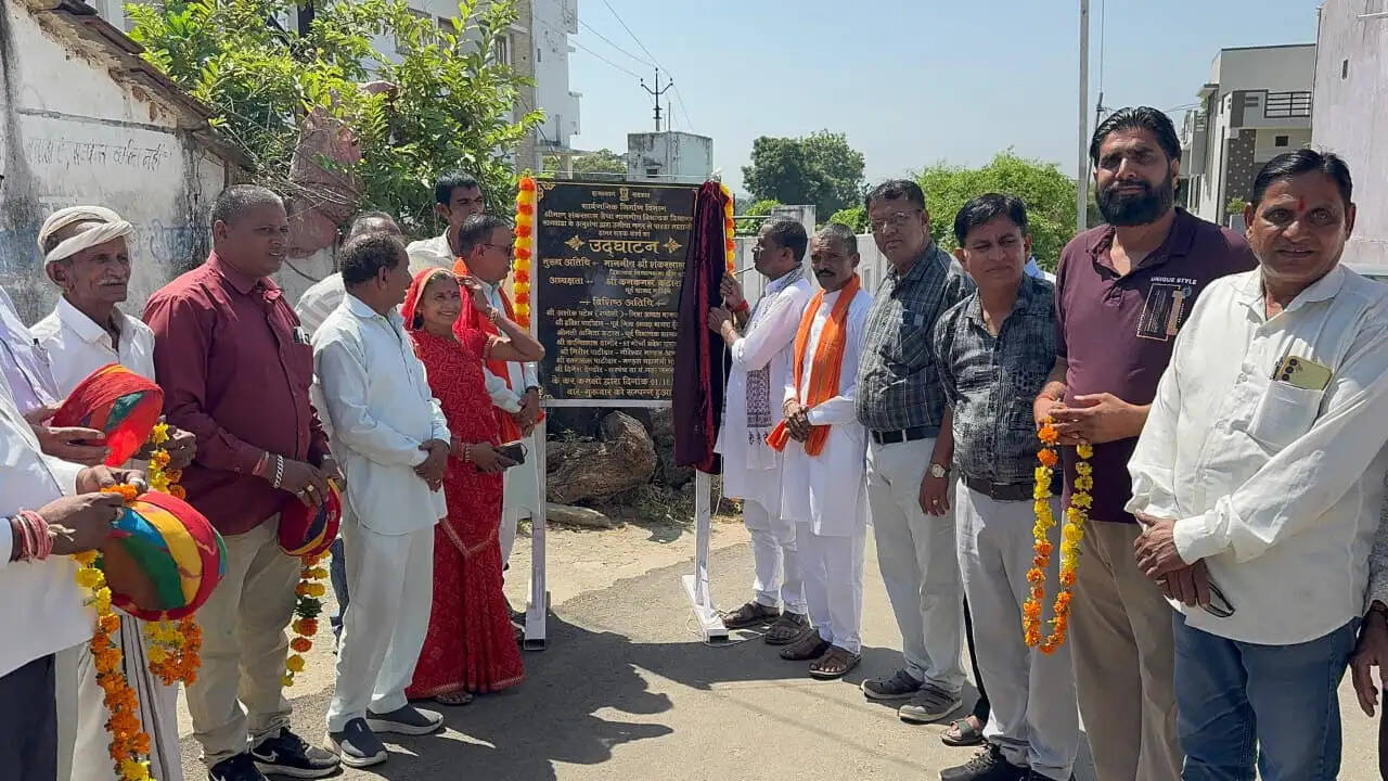 सागवाड़ा में विकास की नई राह, 20 करोड़ के कार्यों का शिलान्यास