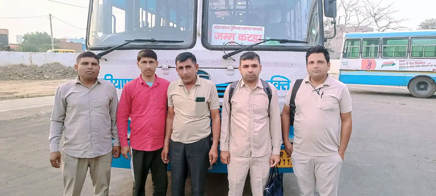 जींद के उचाना से जम्मू-कटरा के लिए राेड़वेज की बस सेवा शुरू