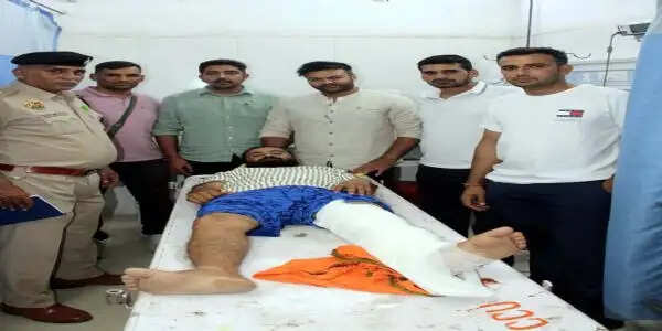 हिसार में पुलिस व बदमाशों में मुठभेड़, दो काबू, एक को लगी गोली