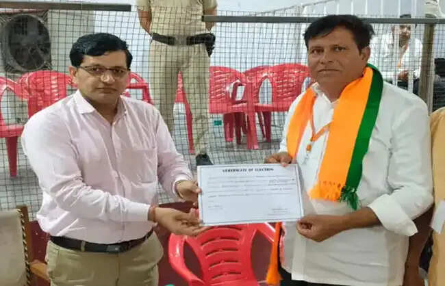 धारूहेड़ा में भाजपा का परचम, अजय जांगड़ा बने चेयरमैन
