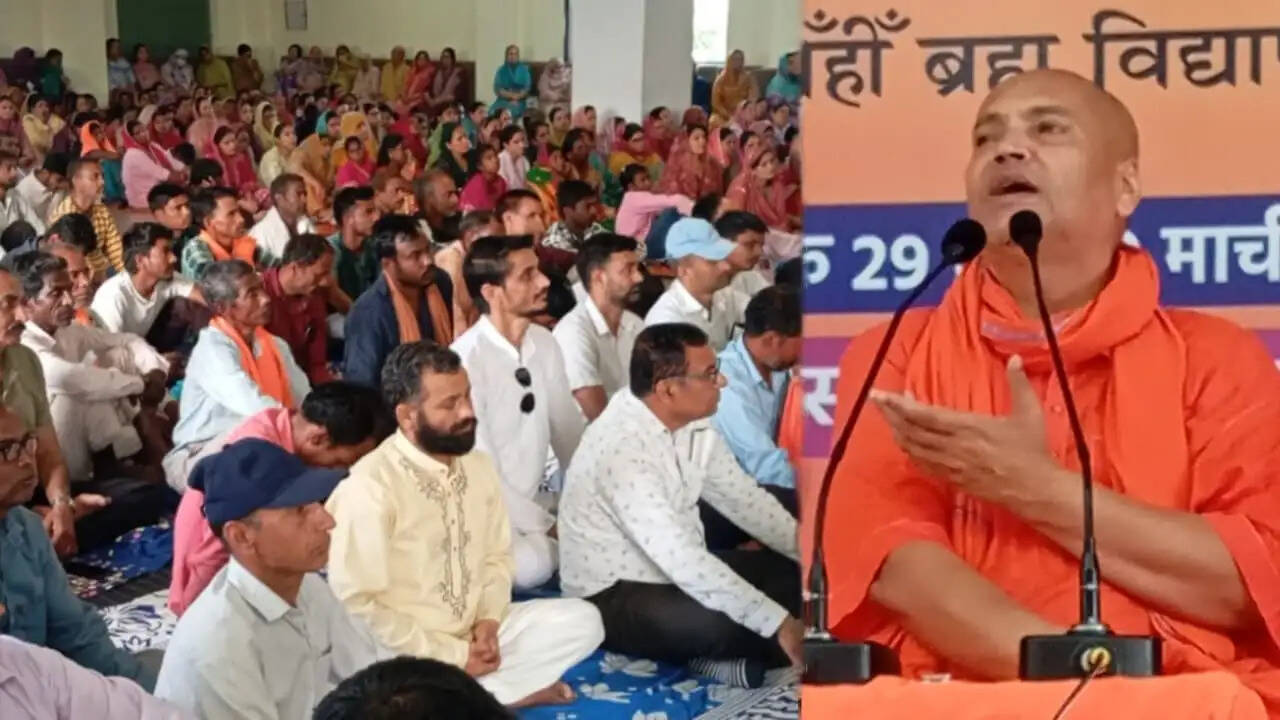 दो दिवसीय संतमत सत्संग का समापन, स्वामी व्यासनंद जी के प्रवचनों से श्रद्धालु भाव-विभोर