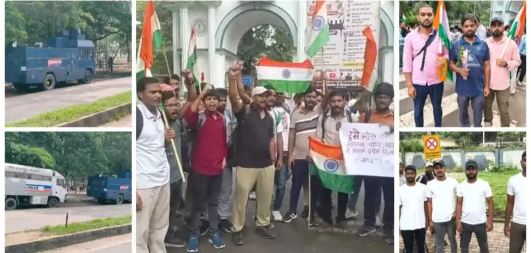 जेपीएससी-जेएसएससी परीक्षा में कथित अनियमितता के खिलाफ छात्रों का विधानसभा घेराव