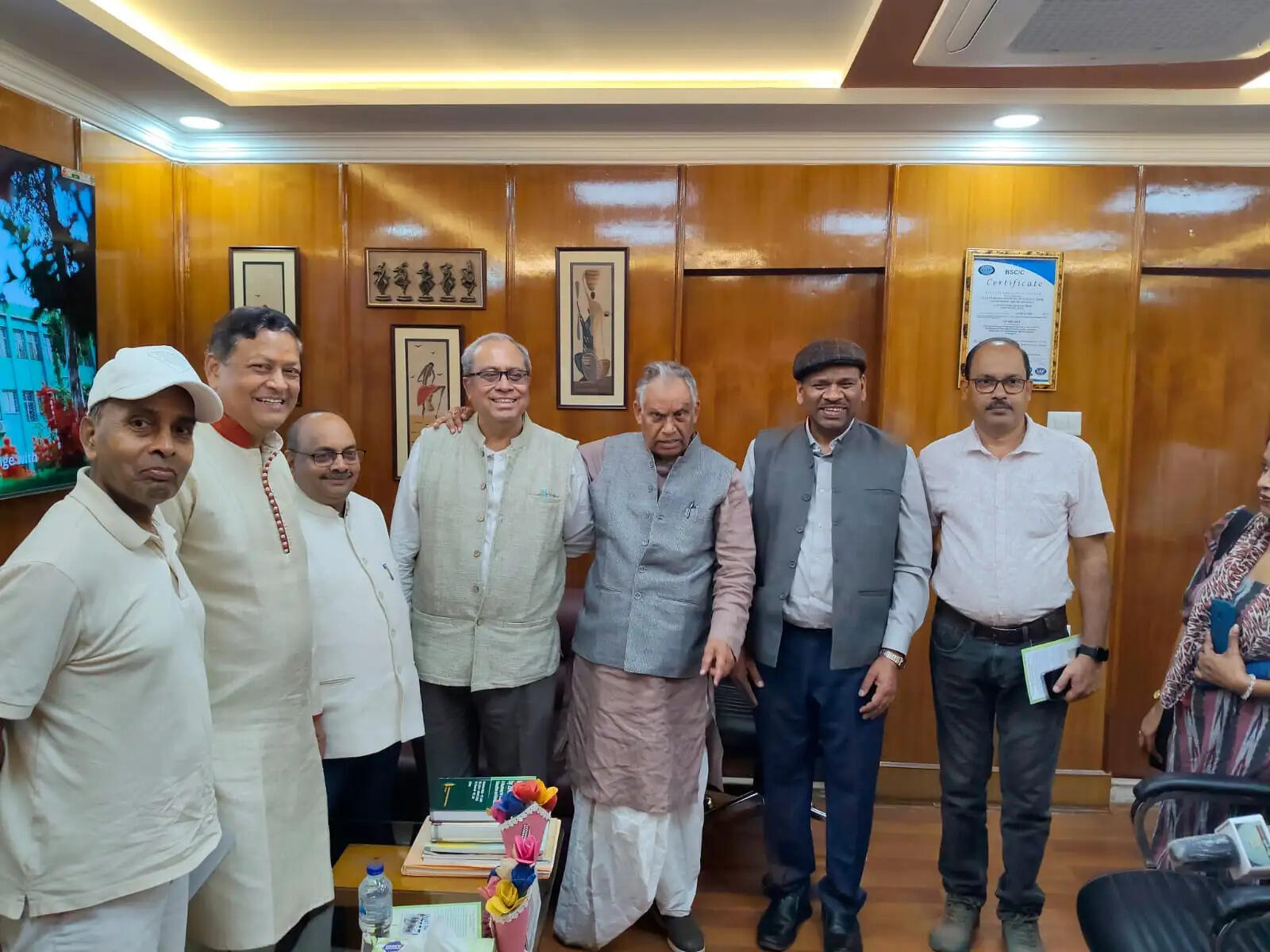 केंद्रीय कृषि राज्य मंत्री ने की आईसीएआर-निनफेट की उपलब्धियों की समीक्षा