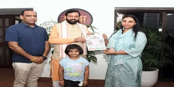 हिसार: हिमालय परिवार ने मुख्यमंत्री नायब सिंह सैनी को दिया 29वीं सिंधु दर्शन यात्रा लेह जाने का निमंत्रण