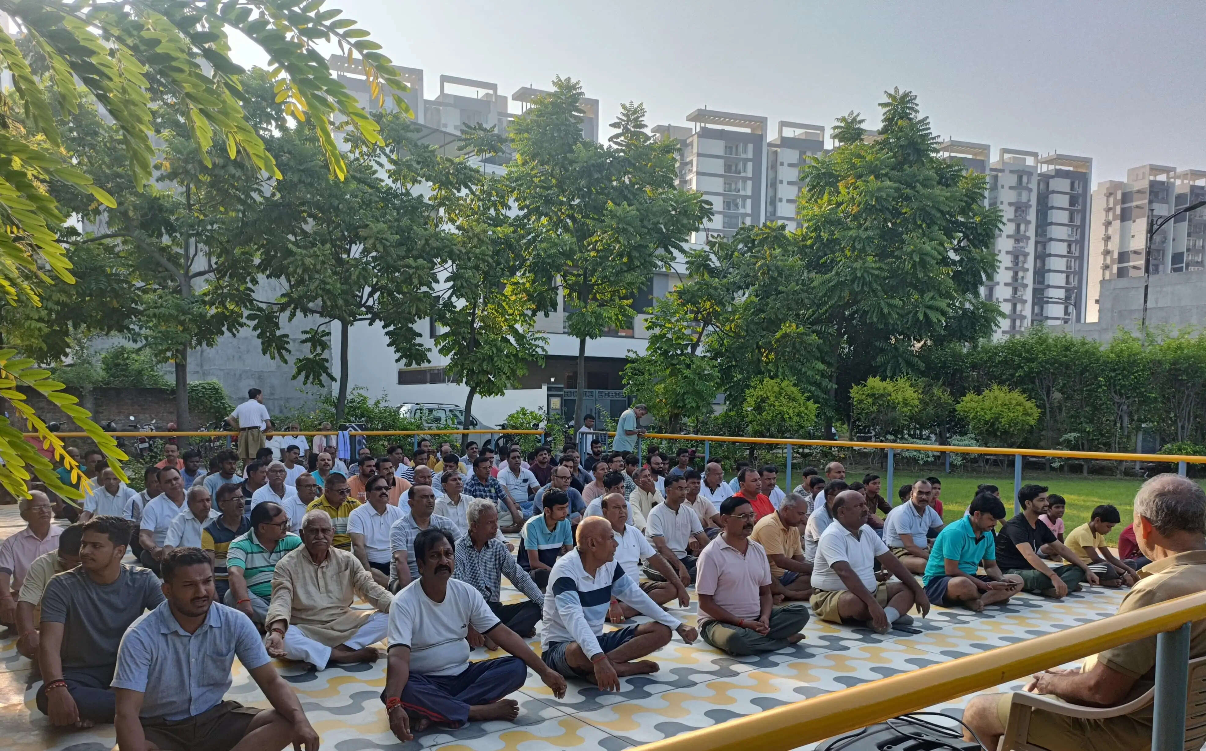 व्यक्ति निर्माण की कार्यशाला है राष्ट्रीय स्वयंसेवक संघ की शाखा : रमेश प्रांत प्रचारक