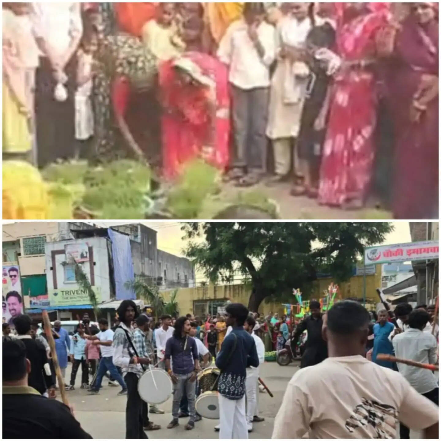 राजगढ़ः भुजरिया विसर्जन में दिखा आस्था और परंपरा का रंग, सिर पर भुजरिया लेकर निकलीं महिलाएं