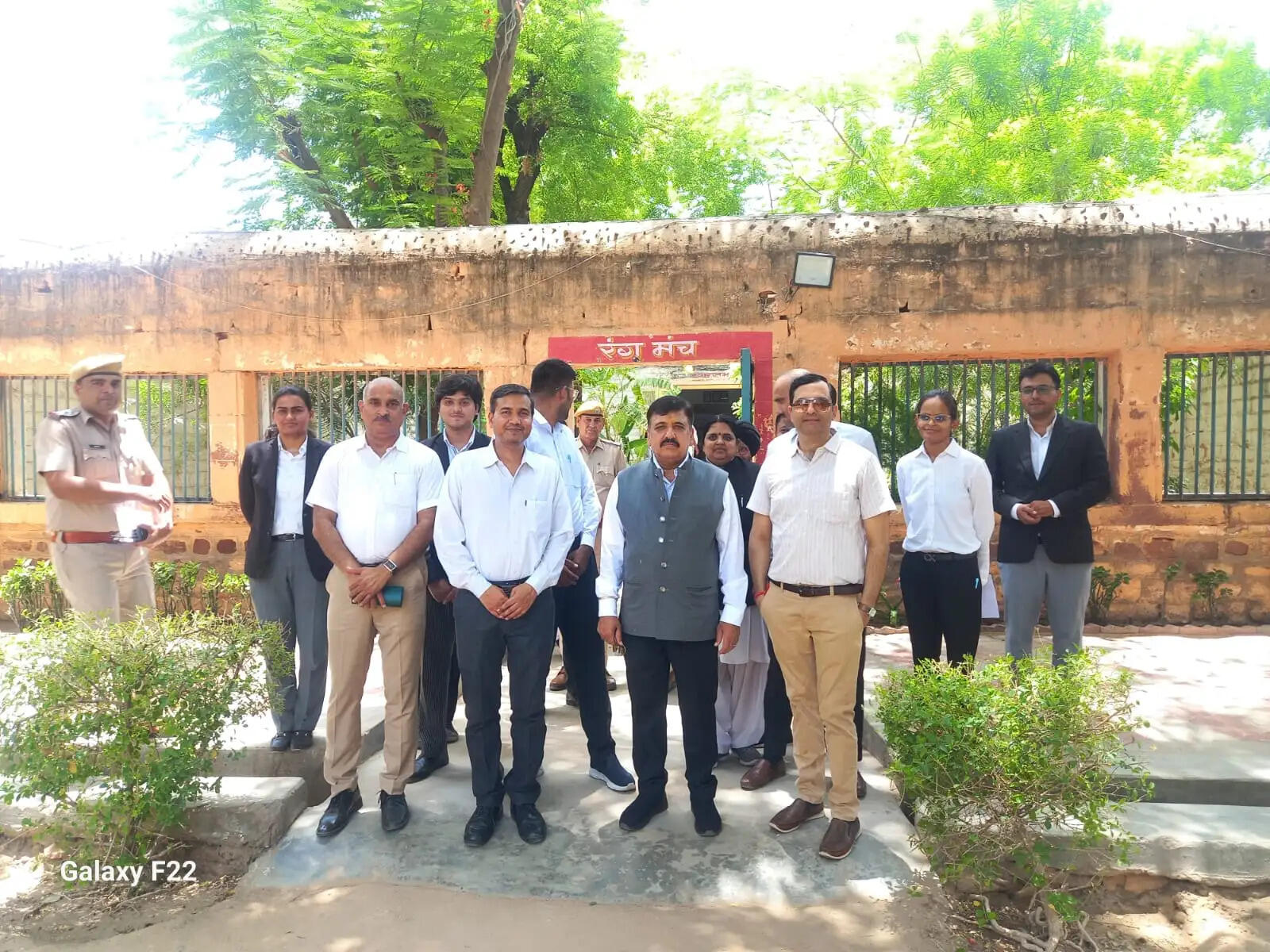 जेल में लगाया फिजियोथैरेपी शिविर, बंदियों को करवाई एक्सरसाइज