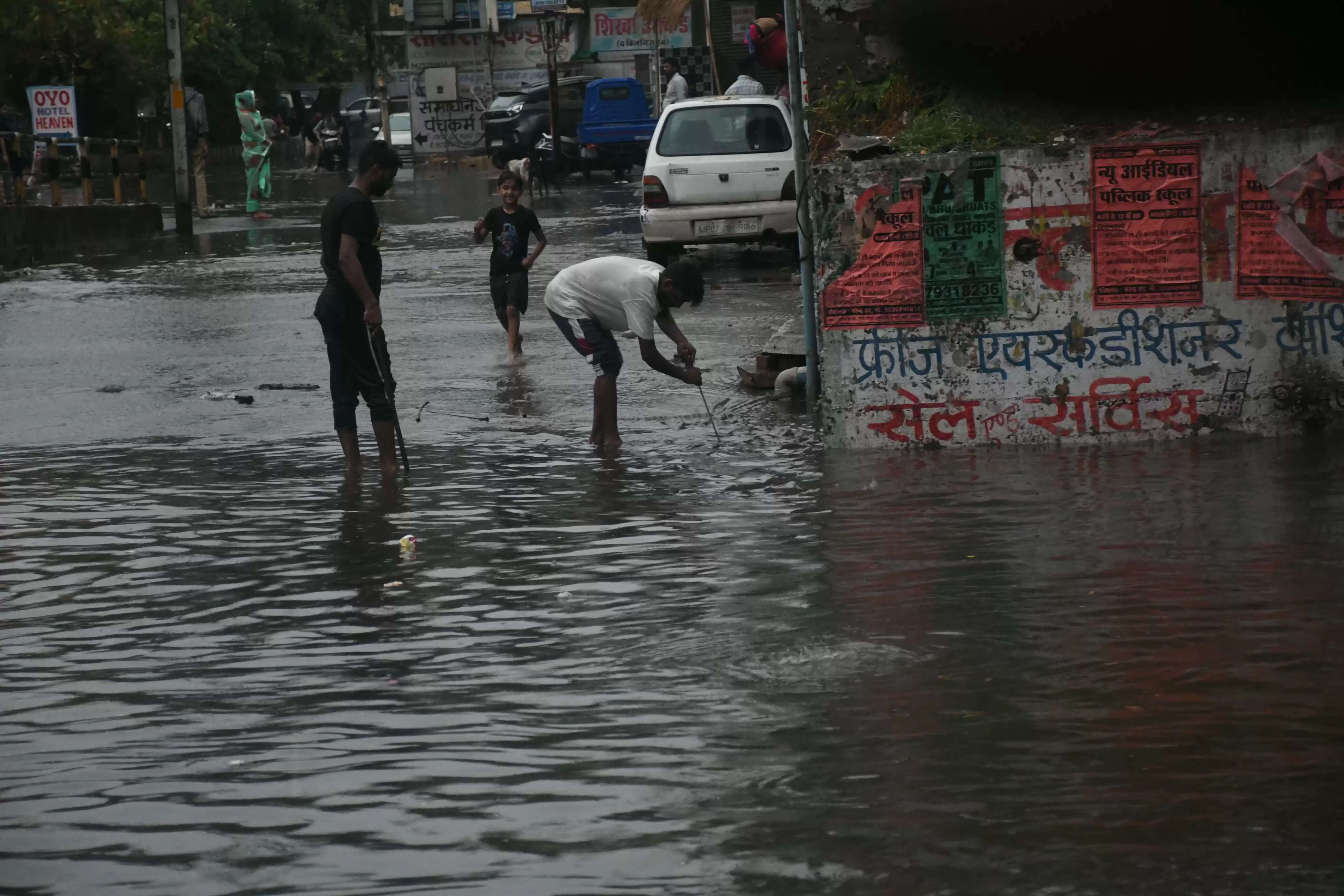 ग्वालियर: शहर में झमाझम बरसे मेघ, गुरुवार को होगी मानसून की आधिकारिक घोषणा