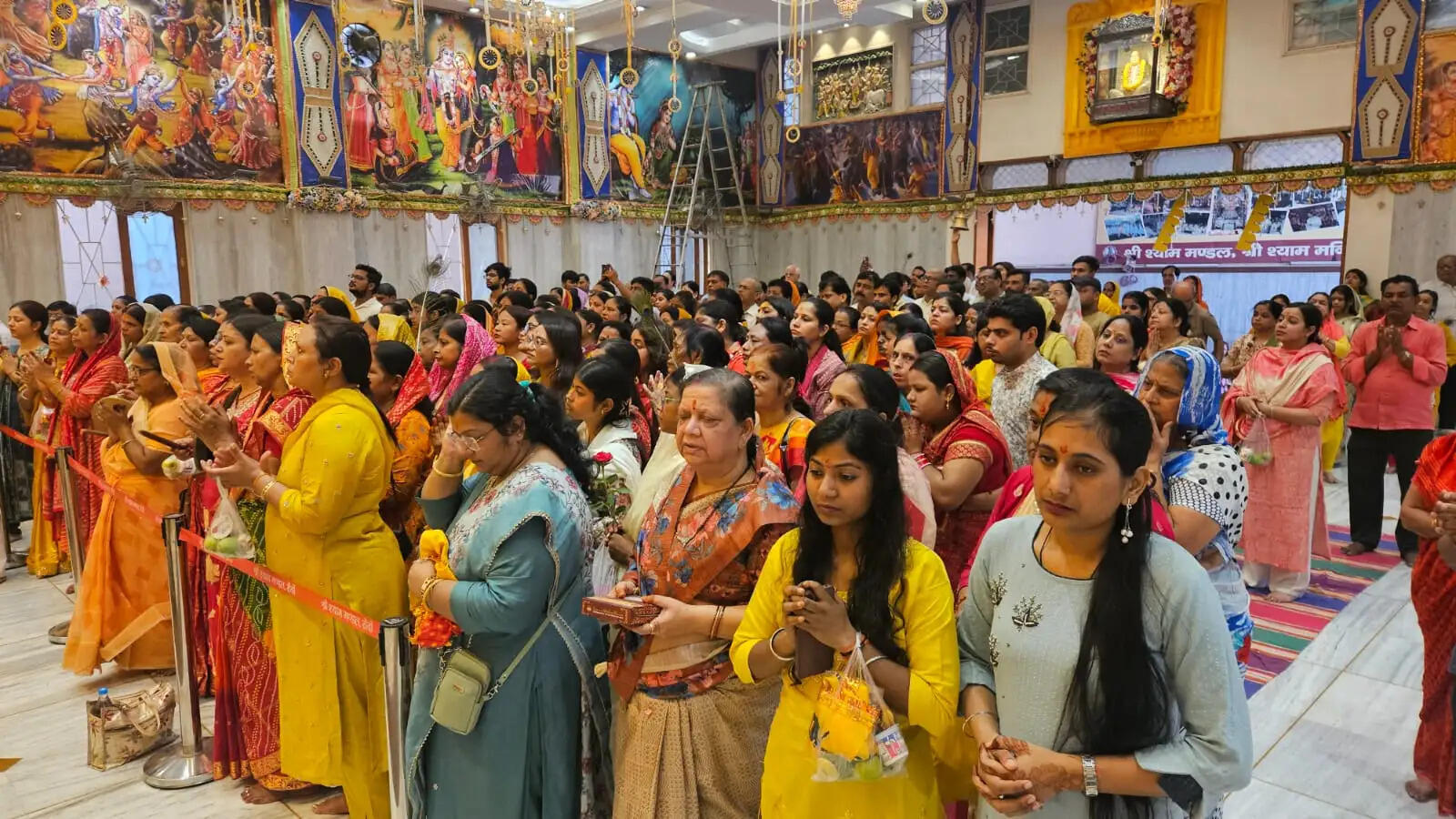 निर्जला एकादशी पर श्याम मंदिर में उमड़ा आस्था का सैलाब