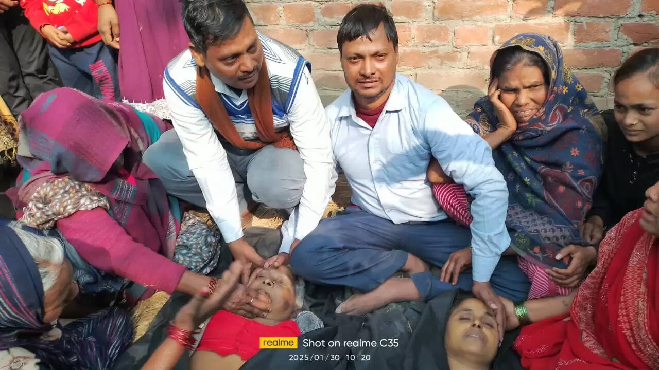 कुंभ मेले&nbsp;से सास बहू का घर पहुंचा शव, परिजनों में मचा कोहराम&nbsp;