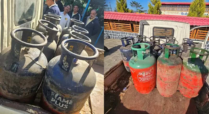 इंदौरः गैस सिलेंडरों के अवैध उपयोग पर बड़ी कार्रवाई, महू और देपालपुर क्षेत्र से 40 सिलेंडर जप्त