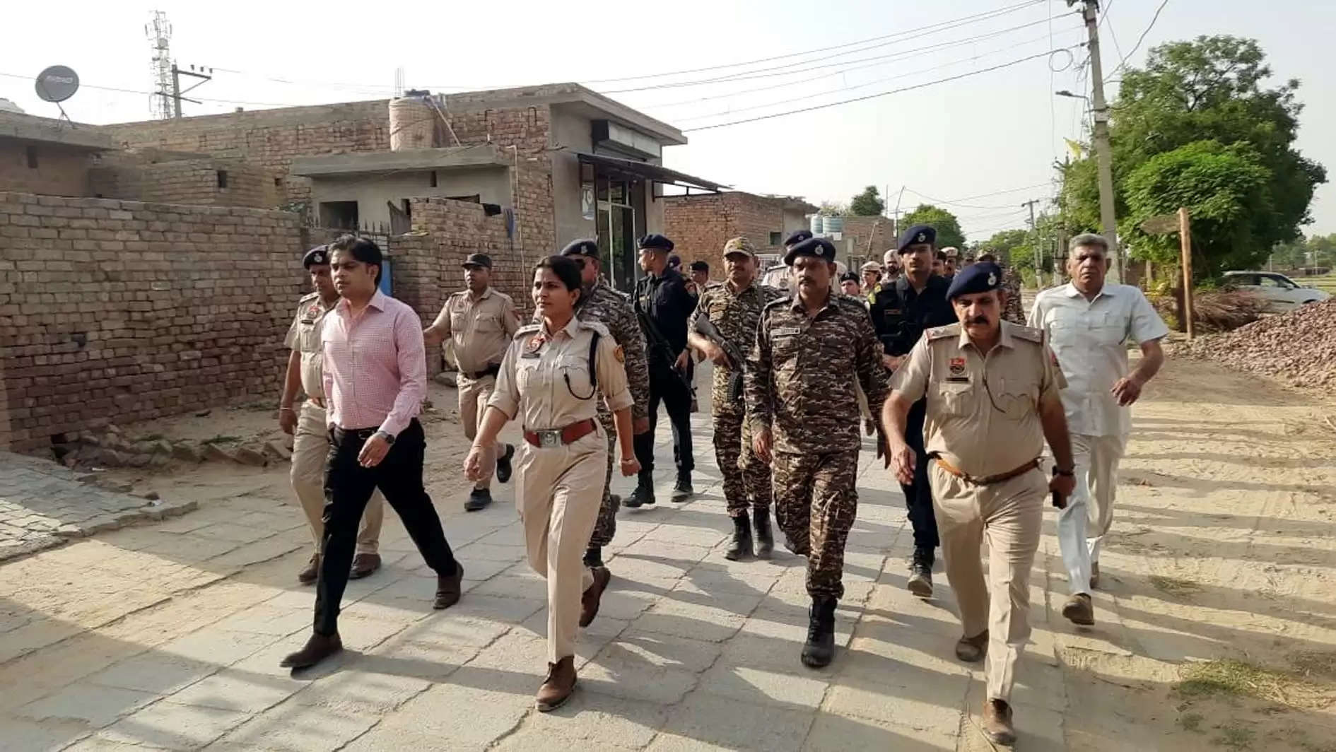 फतेहाबाद में 2000 पुलिसकर्मी व सीआरपीएफ की 4 कंपनियां देंगी ड्यूटी