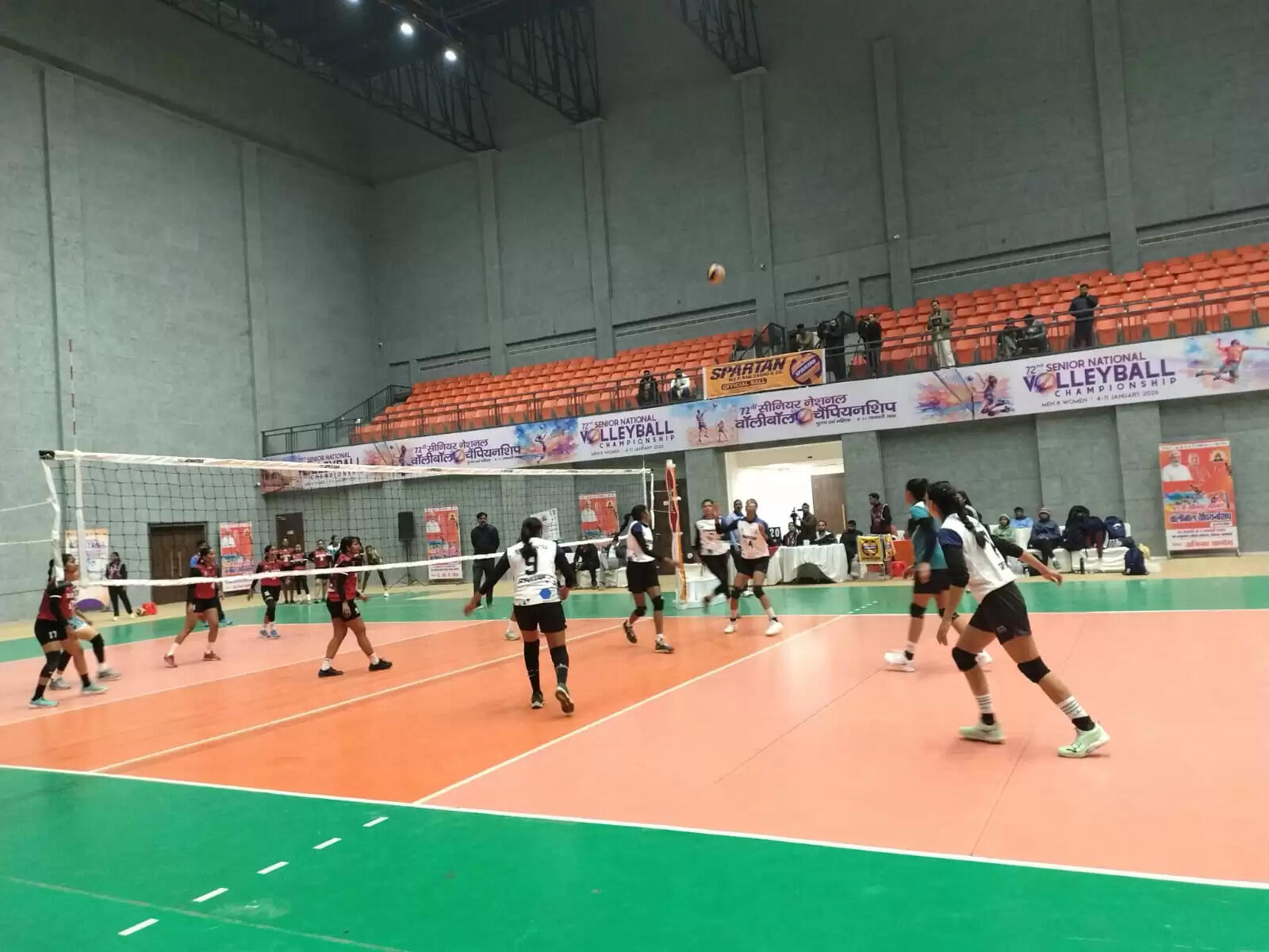 नेशनल वॉलीबॉल चैंपियनशिप : ​केरल की पुरुष टीम ने दिखाया संतुलित खेल