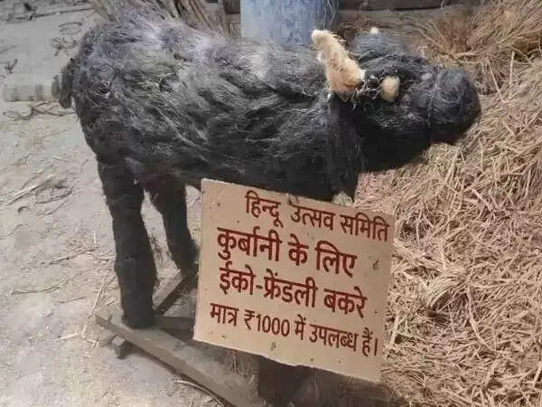 भोपाल में बकरीद पर दिखे ‘इको फ्रेंडली बकरे, मिट्टी से तैयार मॉडल बने आकर्षण का केंद्र