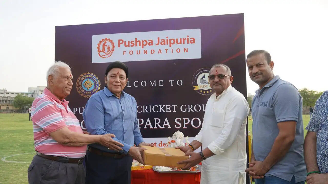 पैरा एथलीटों और दिव्यांग क्रिकेट के लिए किया नया खेल मैदान लोकार्पित