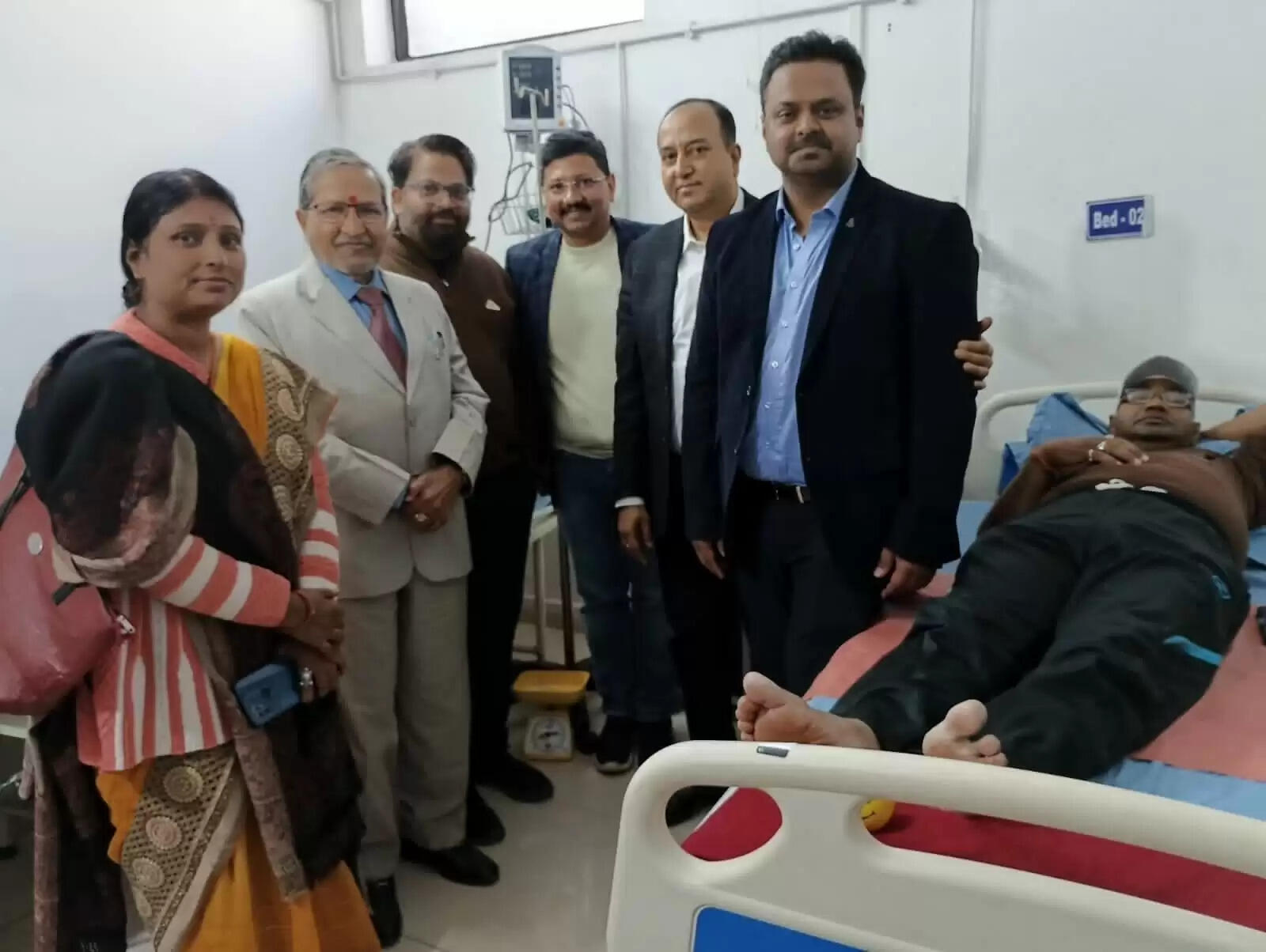 मिथिला मंच के रक्तदान शिविर में 26 यूनिट रक्त संग्रहित