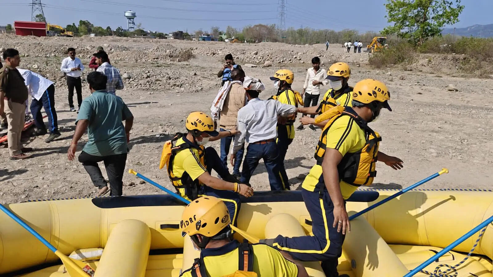 चंपावत में आपदा प्रबंधन को लेकर मॉक ड्रिल आयोजित