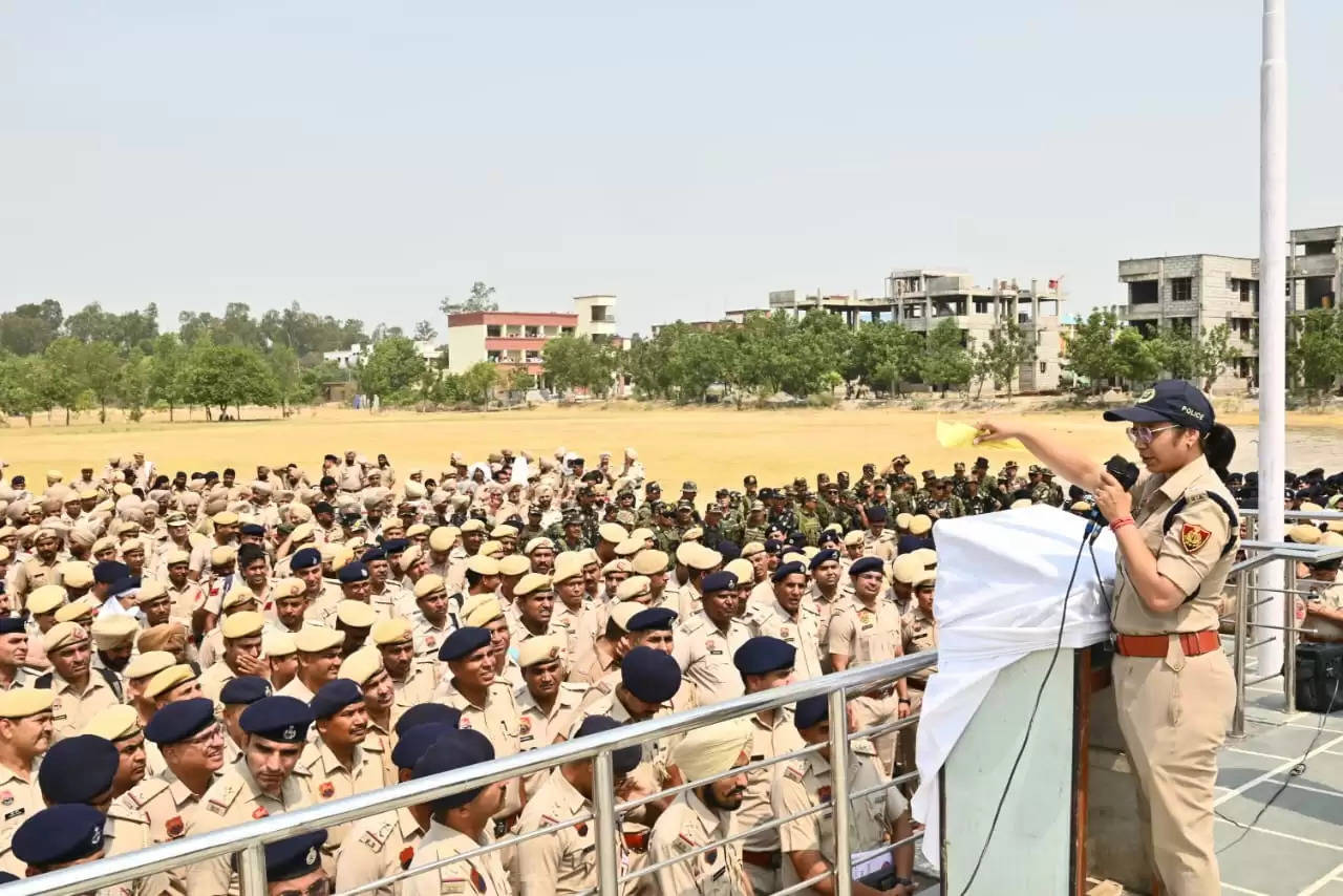 कैथल: स्वतंत्र, निष्पक्ष व शांतिपूर्ण ढंग से लोकसभा चुनाव सम्पन्न करने का एसपी ने पढ़ाया पाठ